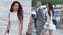 Amal Clooney modno iznenadila u haljini koja osvaja efektnim detaljima