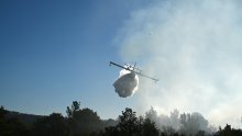 Ponovno se rasplamsao požar iznad Buzeta, na terenu 30 vatrogasaca