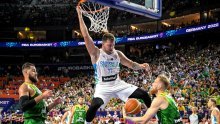 [FOTO] Luka Dončić nije bio šuterski raspoložen, ali je vodio Sloveniju do pobjede protiv opasne Litve