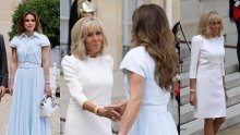 Brigitte Macron odmjerila modne snage s najbolje odjevenom kraljicom