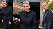 Je li ovo do sada najvedrije izdanje princeze Charlene? Stigla je Pariz i pokazala besprijekorno elegantan stajling