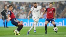 [FOTO] Osasuna s igračem manje u Madridu šokirala Real; Karim Benzema zapucao penal za pobjedu 'kraljeva'