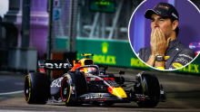 [FOTO] Sergio Perez burno je proslavio pobjedu na utrci za Veliku nagradu Singapura, a onda je stigla šokantna kazna...