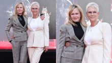 Kao da su se dogovorile: Melanie Griffith i Jamie Lee Curtis zablistale u elegantnim odijelima