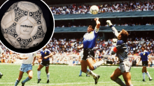 Prodaje se lopta kojom je Diego Maradona zabio gol 'Božjom rukom'; šokirat će vas iznos koji se očekuje na aukciji!