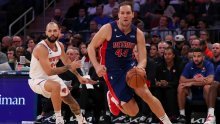 Bojan Bogdanović zabio je 18 koševa, ali njegovi su Pistonsi doživjeli težak poraz kod New York Knicksa