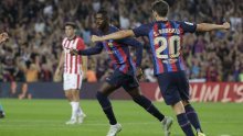 Barcelona u samo deset minuta zabila tri gola i slomila Athletic; niz je započeo Dembele...