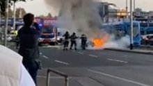 [VIDEO/FOTO] Usred najveće gužve u Zagrebu se na cesti zapalio auto. U motoru pronađeno nešto što je moglo uzrokovati požar