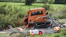 Strašna prometna nesreća: U naletu kamiona kod Rijeke poginuo radnik HAC-a, drugi teško ozlijeđen