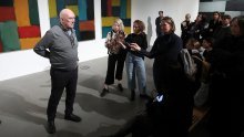 [FOTO] Sean Scully uoči otvorenja retrospektive ispričao svoj put od teškog djetinjstva do svjetske slave