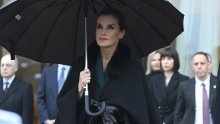 Kraljica Letizia za posjet Hrvatskoj ponovila outfit koji je nosila na misu u čast pokojnog princa Philipa