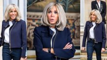 Svi su otpisali skinny jeans, ali ne i Brigitte Macron, a jasno je i zašto