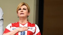 Kolinda Grabar-Kitarović navija i poručuje: 'Svim srcem uz Vatrene'