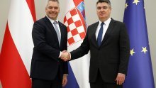 [FOTO] I predsjednik Milanović se susreo s austrijskim kancelarom Nehammerom