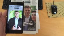 HDZ ima predizbornu aplikaciju koja 'oživljava' Plenkovića na plakatu