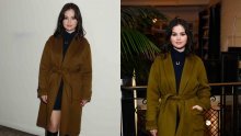 U stilu francuskog chica: Nema sumnje, kaput kakav nosi Selena Gomez u ormaru priželjkuje baš svaka ljubiteljica mode