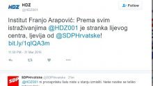 HDZ podvalio SDP-u tuđu prvoaprilsku šalu