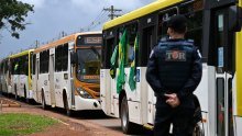 Brazilska policija raspoređena u kampu pristaša bivšeg predsjednika, Bolsonaro poriče da ih je poticao