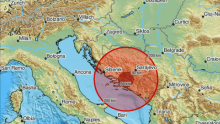 Potres magnitude 3,7 stupnjeva kod Stoca, osjetio se i u Hrvatskoj