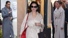 Omiljeni trik Angeline Jolie daruje poseban izgled kaputu koji baš nikad ne izlazi iz mode