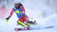 [FOTO] Senzacionalne Hrvatice ispisale povijest našeg skijanja! Zrinka Ljutić popela se na postolje, Leona Popović isto sjajna