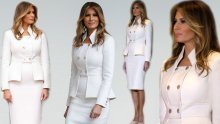 Glamurozna Melania Trump zablistala u bijelom