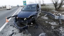 Više nesreća zbog tuče na autocesti Rijeka-Zagreb