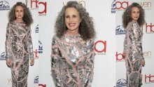 Andie MacDowell ponosno istaknula sijede u glamuroznom izdanju