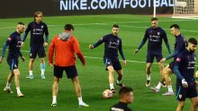 [FOTO] 'Vatreni' održali zadnji trening uoči početka kvalifikacija i utakmice s Walesom