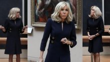 Nju nikada nećete vidjeti u dugoj suknji: Brigitte Macron i sa 70 fura kratko - i izgleda sjajno