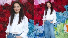 Katie Holmes pokazala da se i traperice mogu isfurati u elegantnoj varijanti