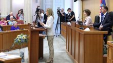 Predsjednica Europskog parlamenta Roberta Metsola održala govor u Saboru