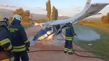 Avion pri slijetanju u sinjsku zračnu luku udario u stablo