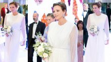 U haljini poput vjenčanice: Princeza Charlene ukrala pozornost na glamuroznom balu