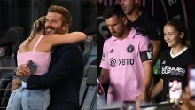 Beckham nije krio ponos kada je Messi na teren stigao u pratnji Harper Seven