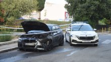 Požar na BMW-u u središtu Splita je podmetnut