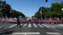 Žene u Zagrebu blokirale promet: Traže da femicid bude zasebno kazneno djelo u zakonu