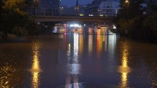 Obilne oborine natopile Ljubljanu, ovako izgleda podvožnjak kod Tivolija