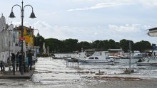 Nevrijeme u Fažani: Pogledajte kako izgleda potopljena riva