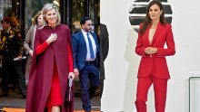 Modni okršaj dviju kraljica: Koja bolje nosi crveno - Letizia ili Maxima?