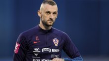 Za vrijeme govora Ive, Marcelo Brozović kao da je jedva suzdržavao suze