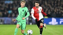 Luka Ivanušec asistirao u teškom porazu Feyenoorda, Barcelona bolja od Porta