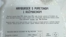 Zbog salmonele povlači se i pureći hamburger iz Plodina