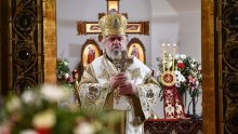 Služena božićna liturgija u hramu Preobraženja Gospodnjeg u Zagrebu