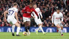 Manchester United je dva puta vodio, ali Tottenham je na Old Traffordu ipak uzeo bod