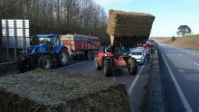 Francuski farmeri blokirali autoceste oko Pariza, kilometarski zastoji u prometu