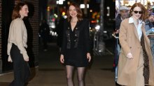 Efektna obuća u prvom planu: Emma Stone niže elegantne stajlinge, jedan bolji od drugoga