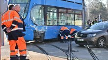 Tramvaj izletio iz tračnica na velikom križanju u Zagrebu