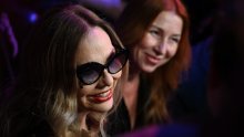 Ornella Muti u rijekom pojavljivanju u javnosti