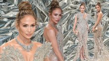 To može samo Jennifer Lopez: Zabljesnula u haljini ukrašenoj s 2.5 milijuna perlica